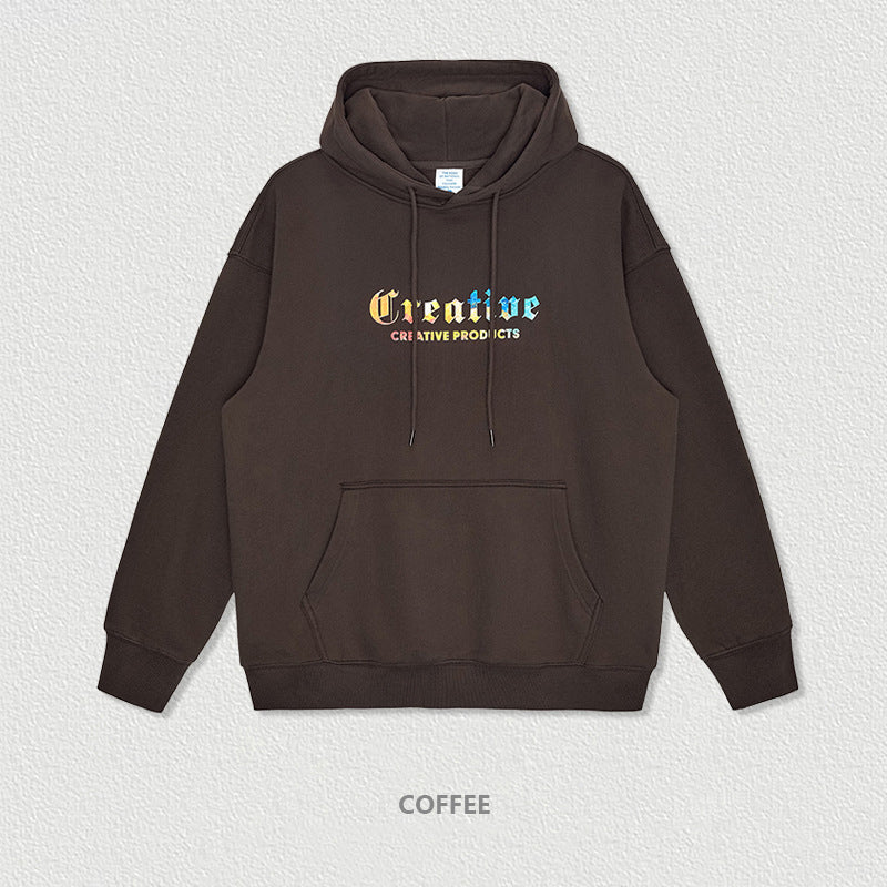 Lightweight Digital Print Fleece Hoodie