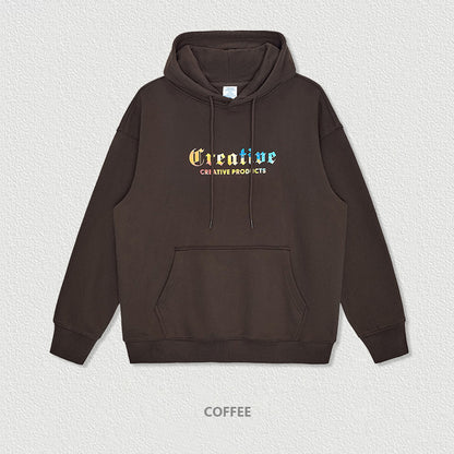 Lightweight Digital Print Fleece Hoodie
