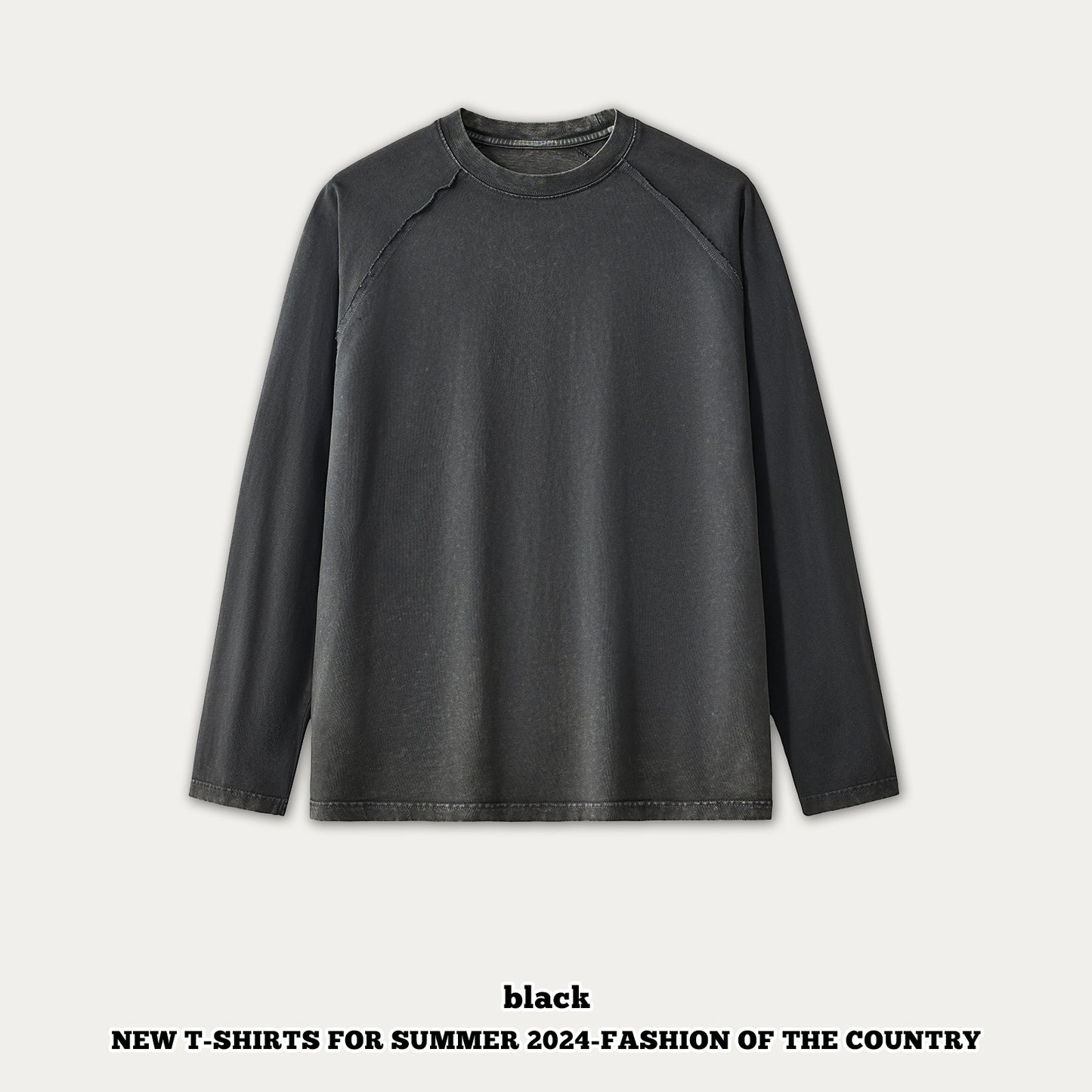 Dopamine Wash Long Sleeve Tee