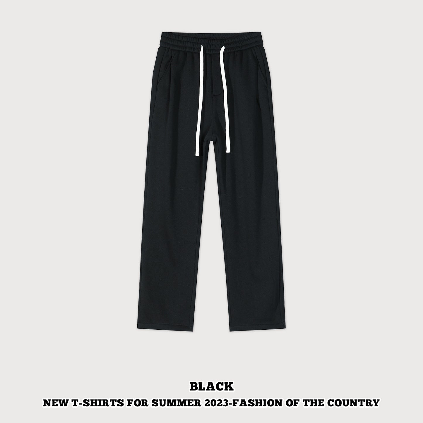 Straight Leg Fleece Sweatpants