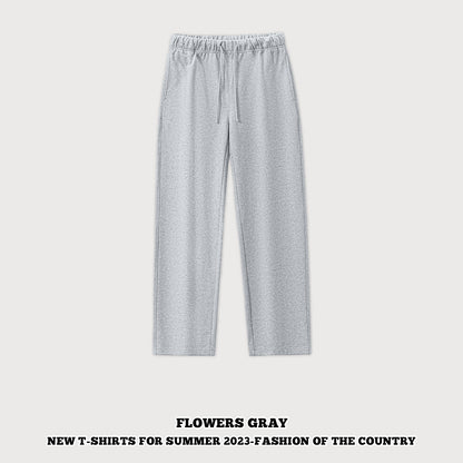 French Terry Wide Leg Sweatpants
