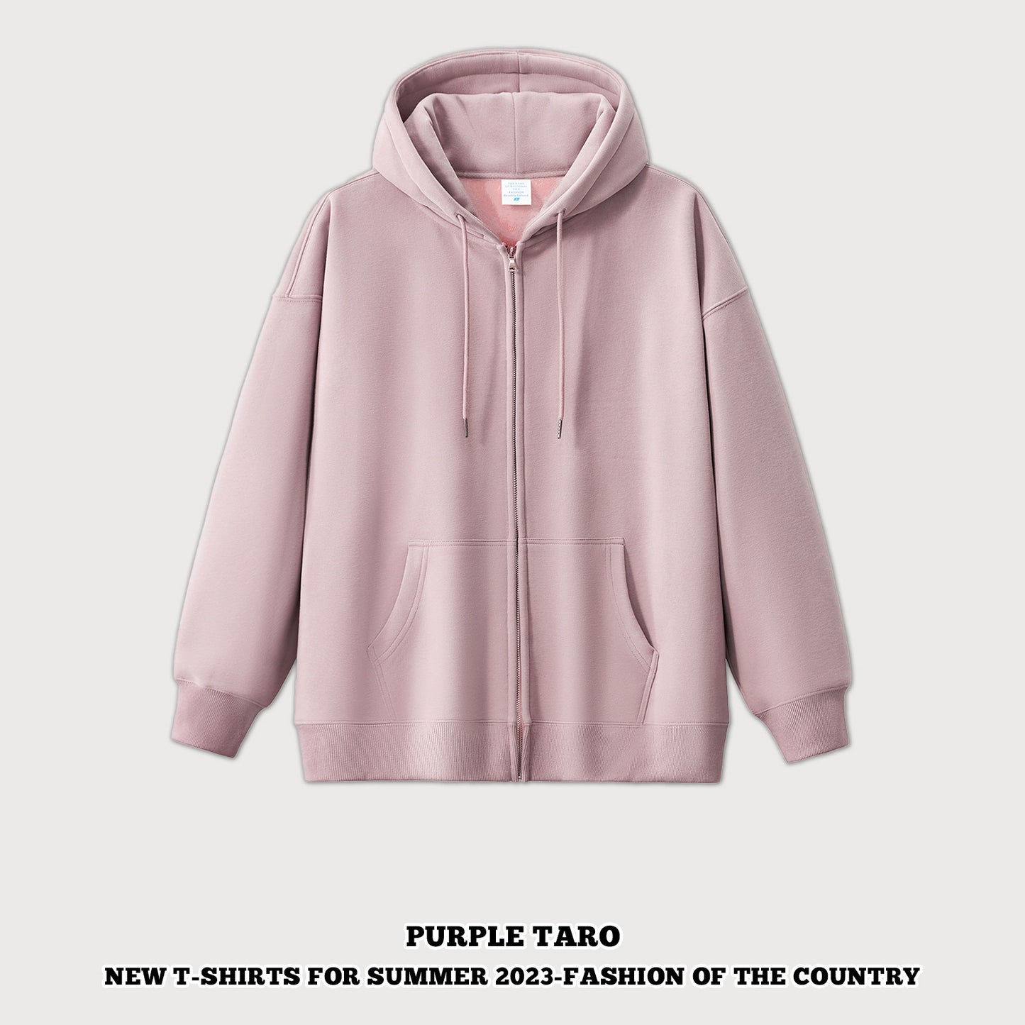 Full-Zip Polar Fleece Hoodie