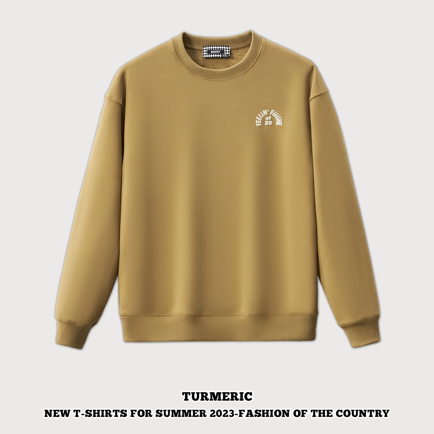 Crew Suede Foam Print Sweatshirt