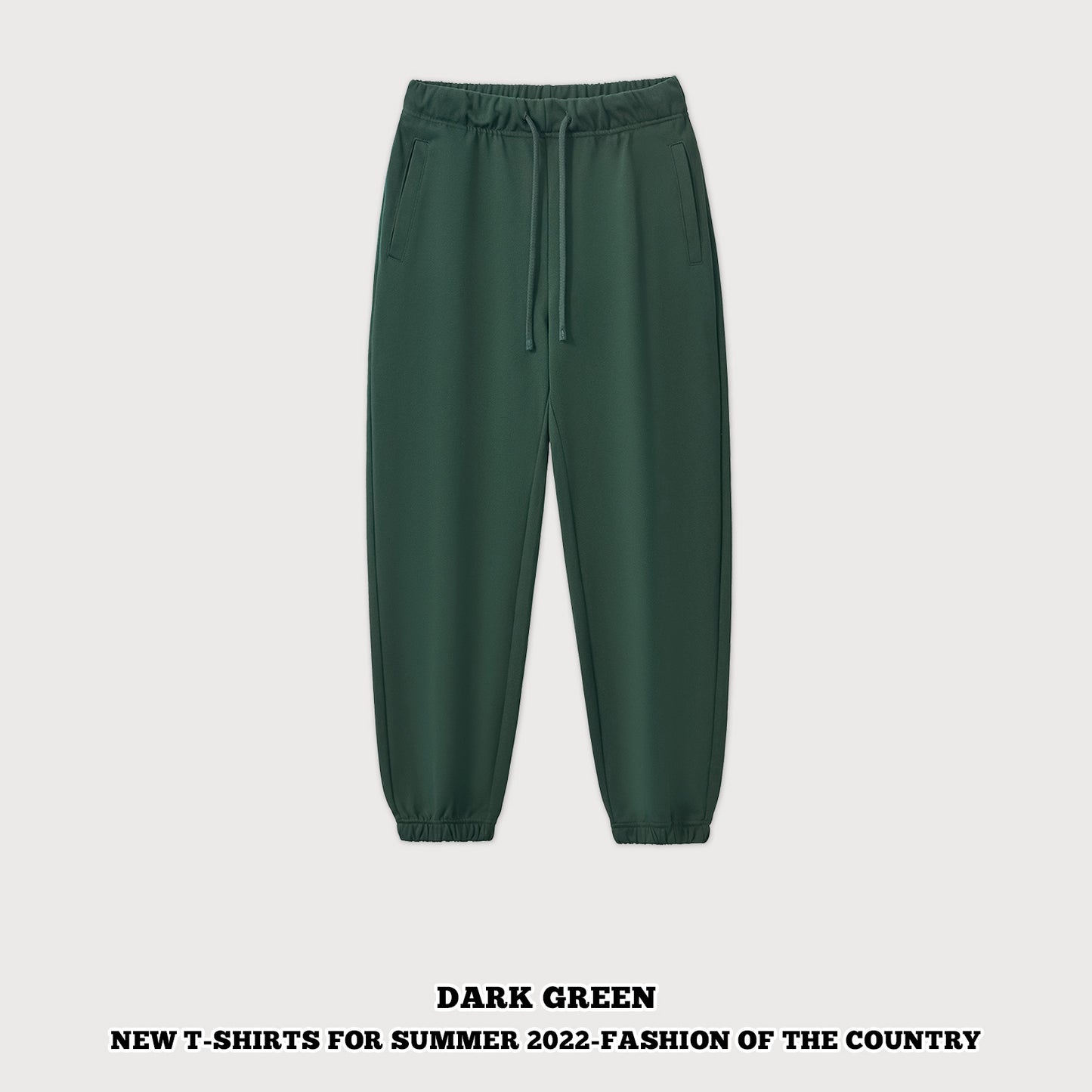 French Terry Tapered Cuff Sweatpants