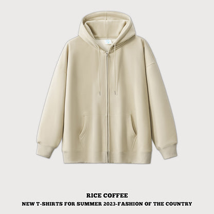 Full-Zip Polar Fleece Hoodie