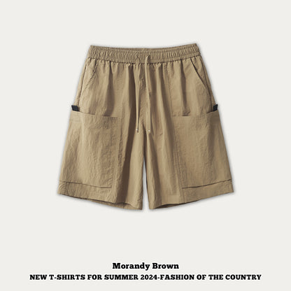 Waterproof Woven Cargo Shorts