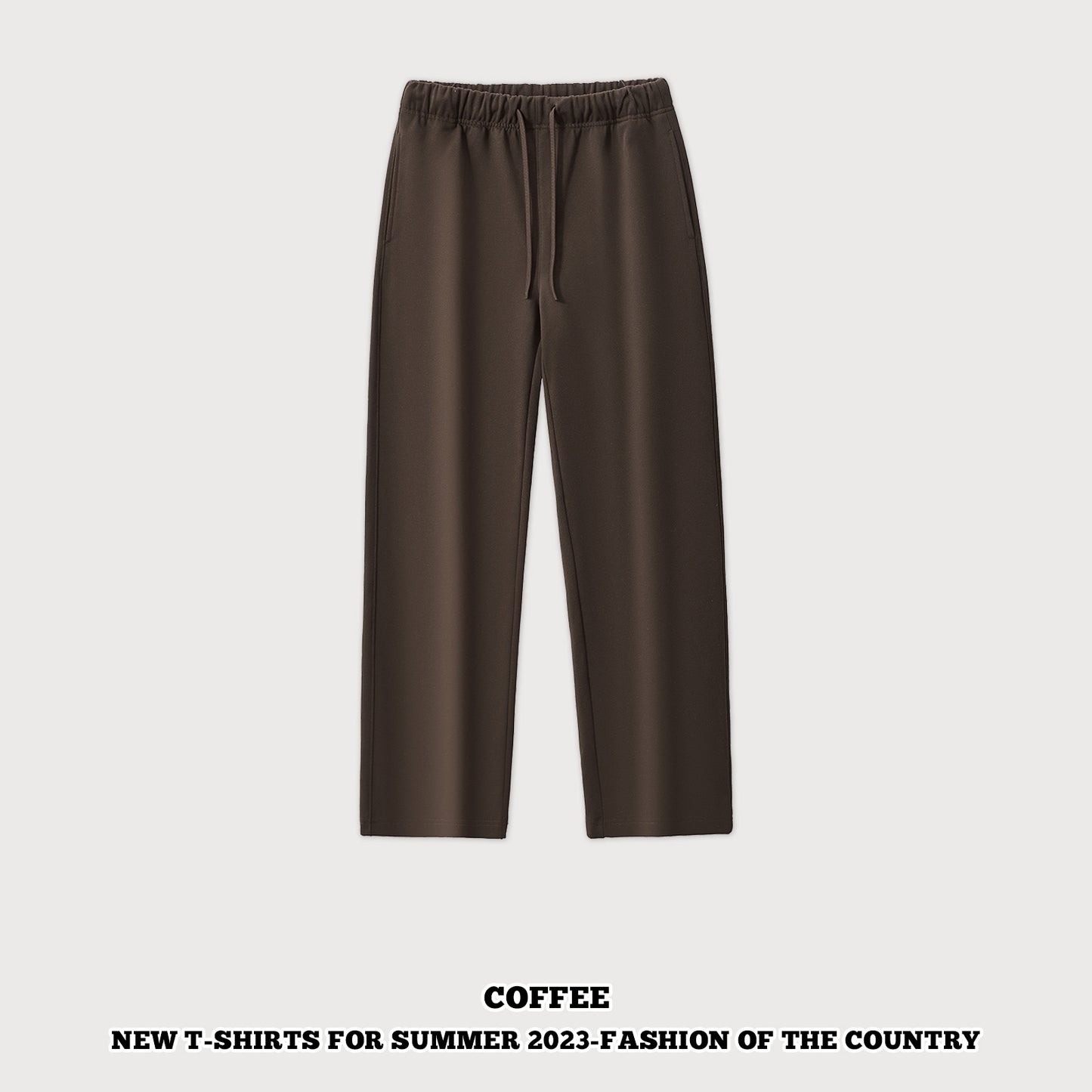 French Terry Wide Leg Sweatpants