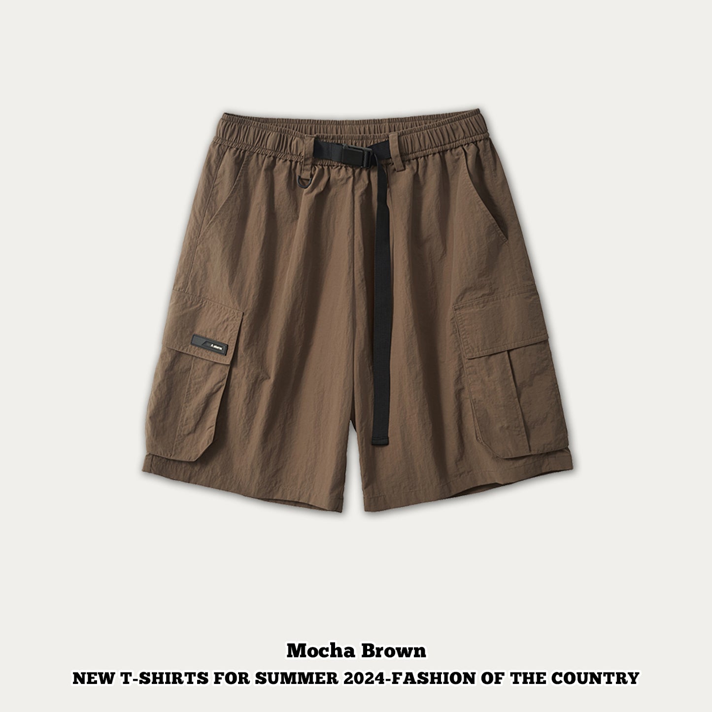 Straight Leg Cargo Shorts