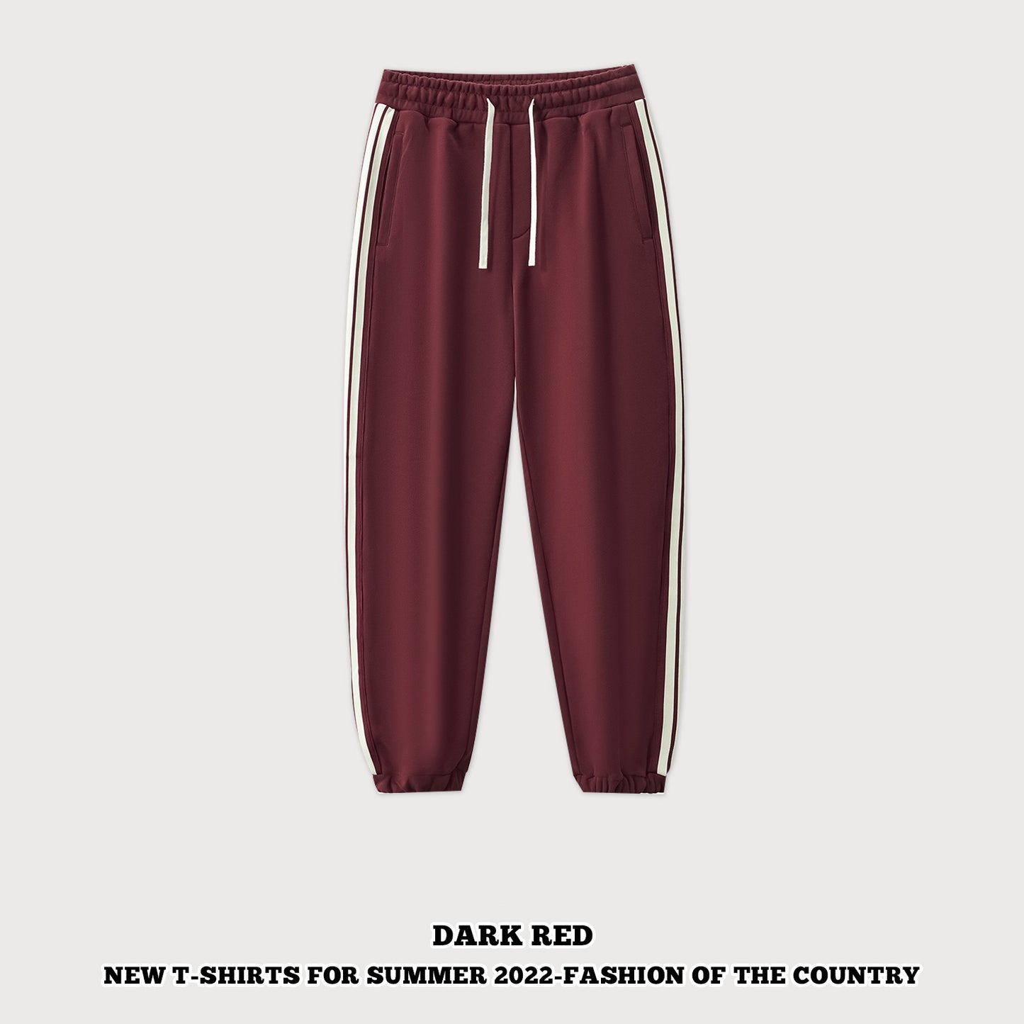 Three-Stripes Oversized Hoodie& Sweatpants Set