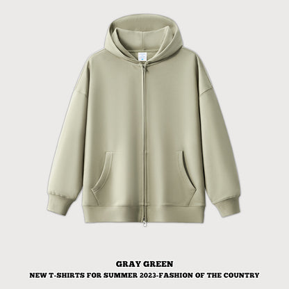 Oversized Full-Zip Hoodie