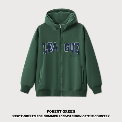 Full-Zip Fleece Hoodie