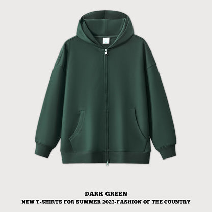 Oversized Full-Zip Hoodie