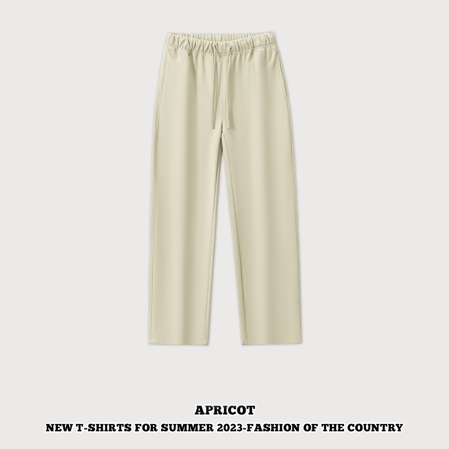French Terry Wide Leg Sweatpants
