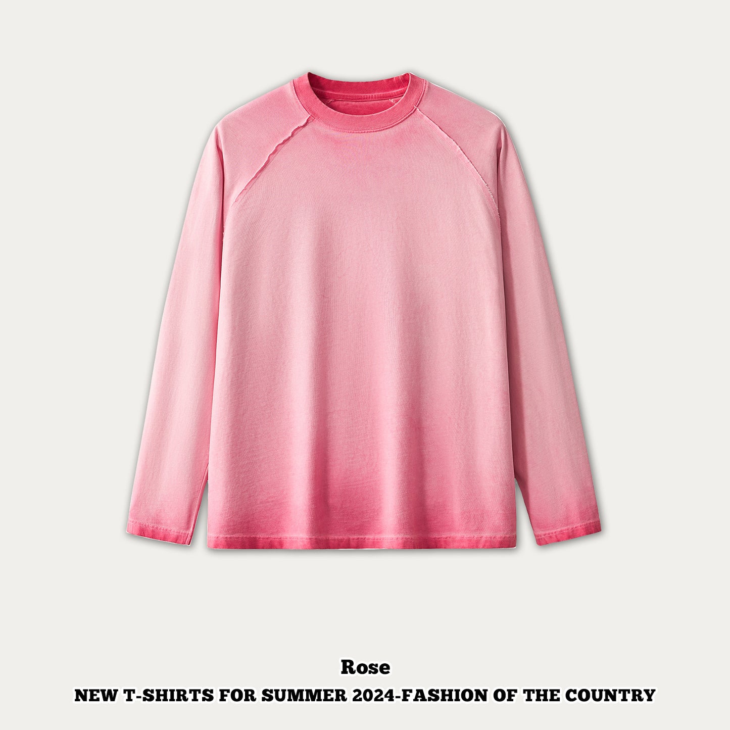 Dopamine Wash Long Sleeve Tee