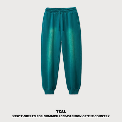 Wash Tapered Cuff Fleece Sweatpants