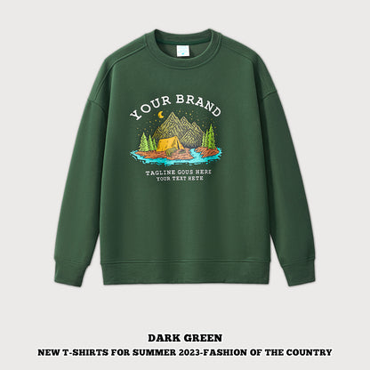 Crew Print Couple Sweatshirt