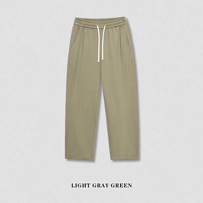 Twill Patchwork Pants