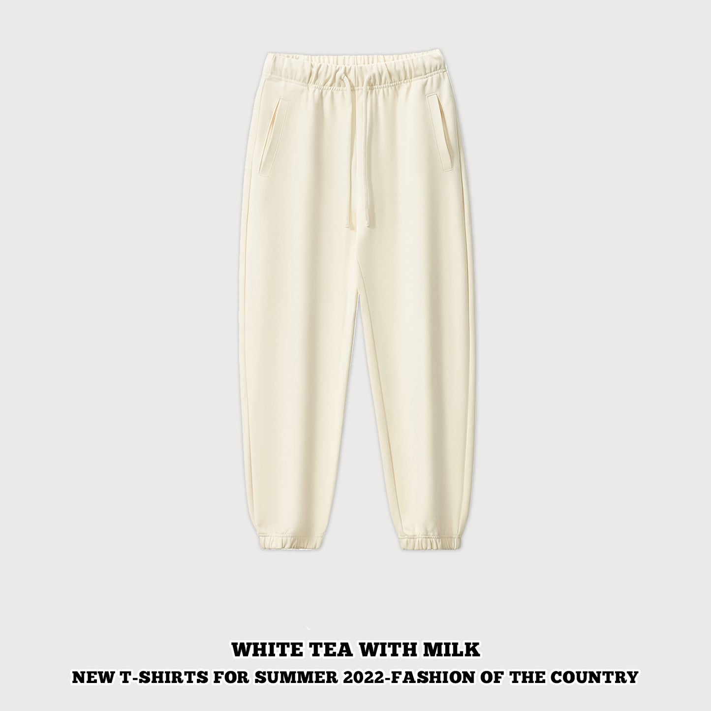 French Terry Tapered Cuff Sweatpants
