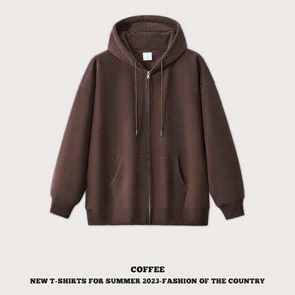 Full-Zip Polar Fleece Hoodie