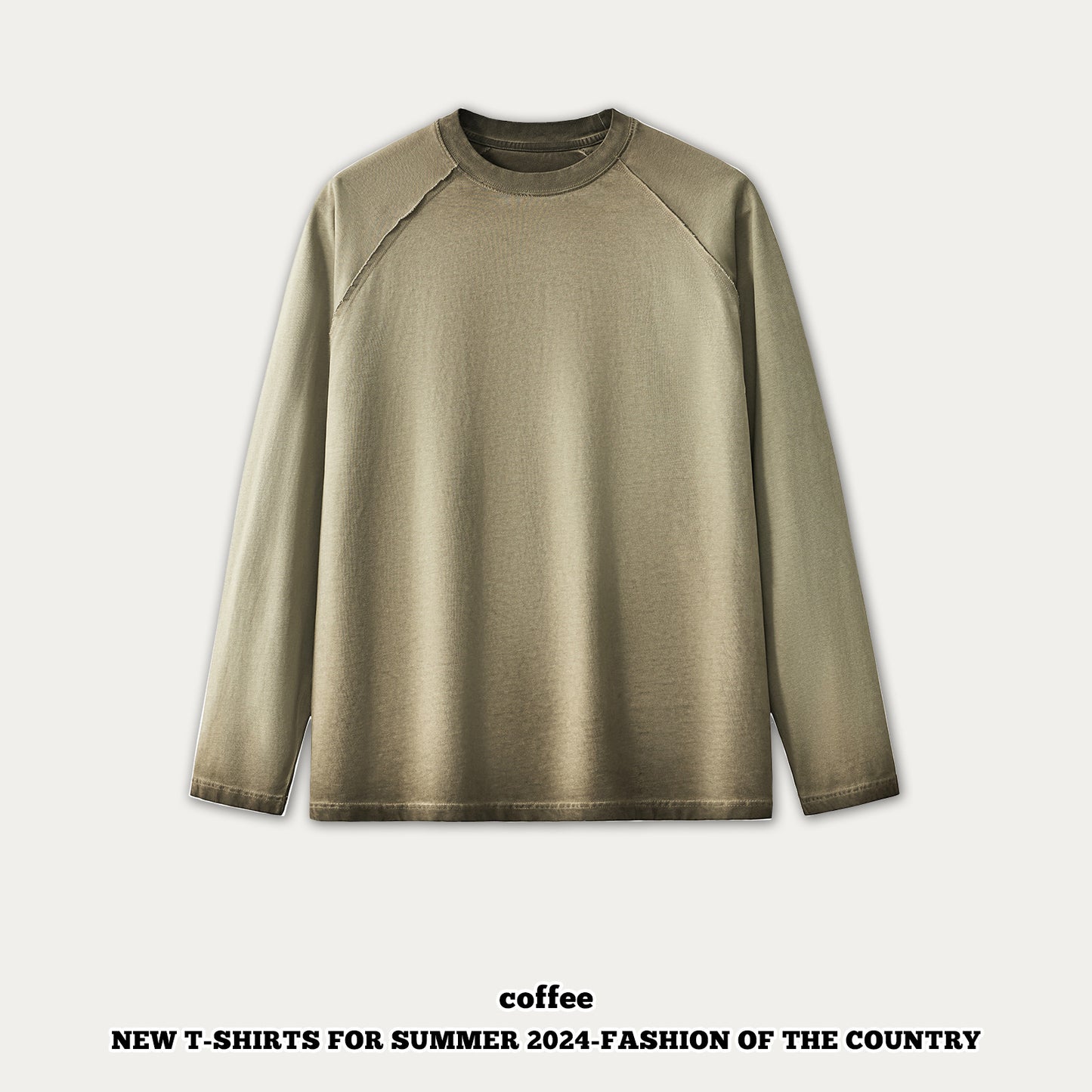 Dopamine Wash Long Sleeve Tee