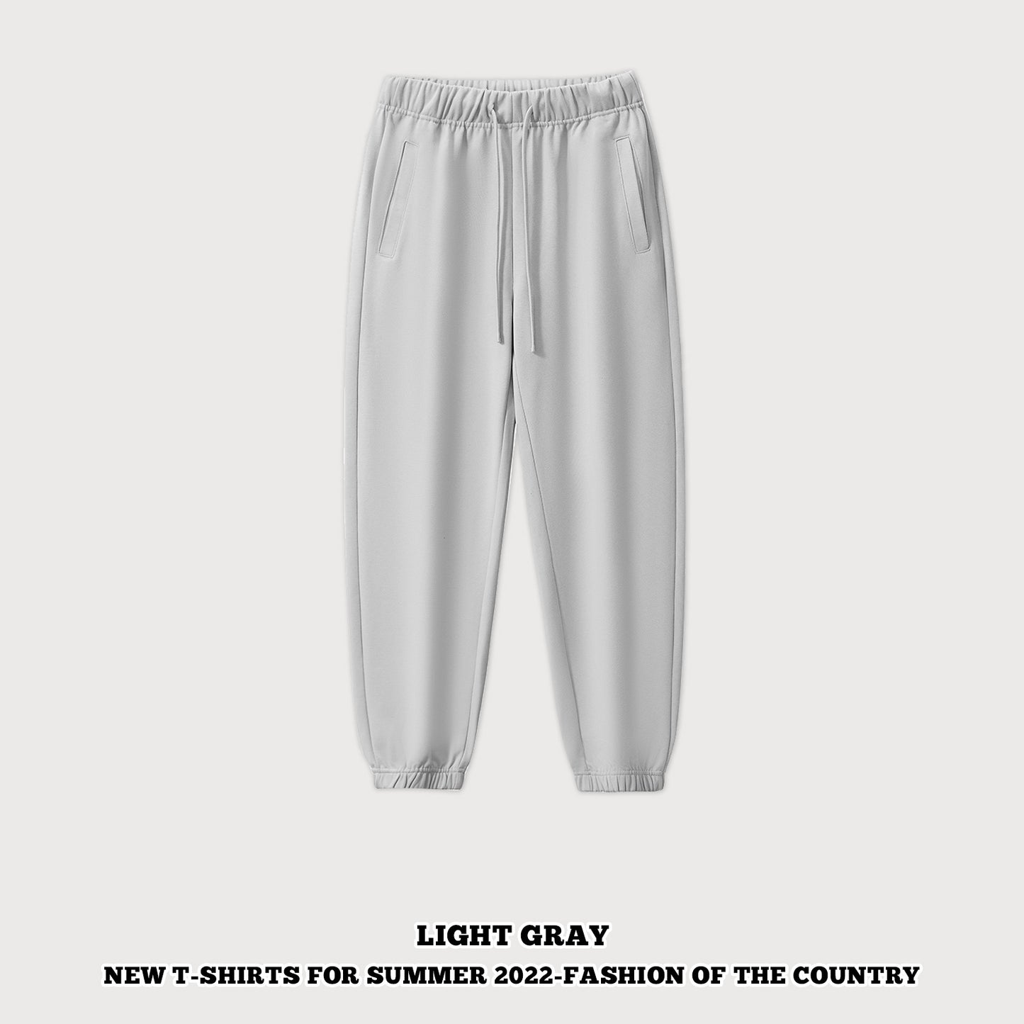 French Terry Tapered Cuff Sweatpants