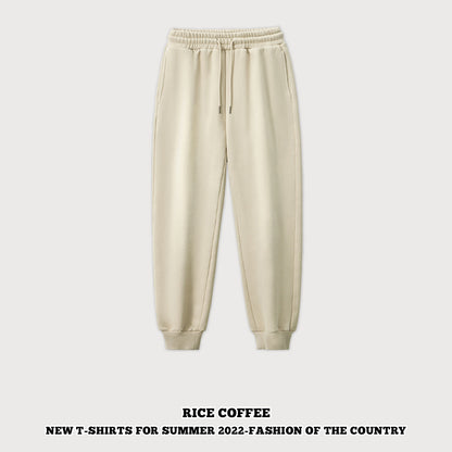 Wash Tapered Cuff Fleece Sweatpants