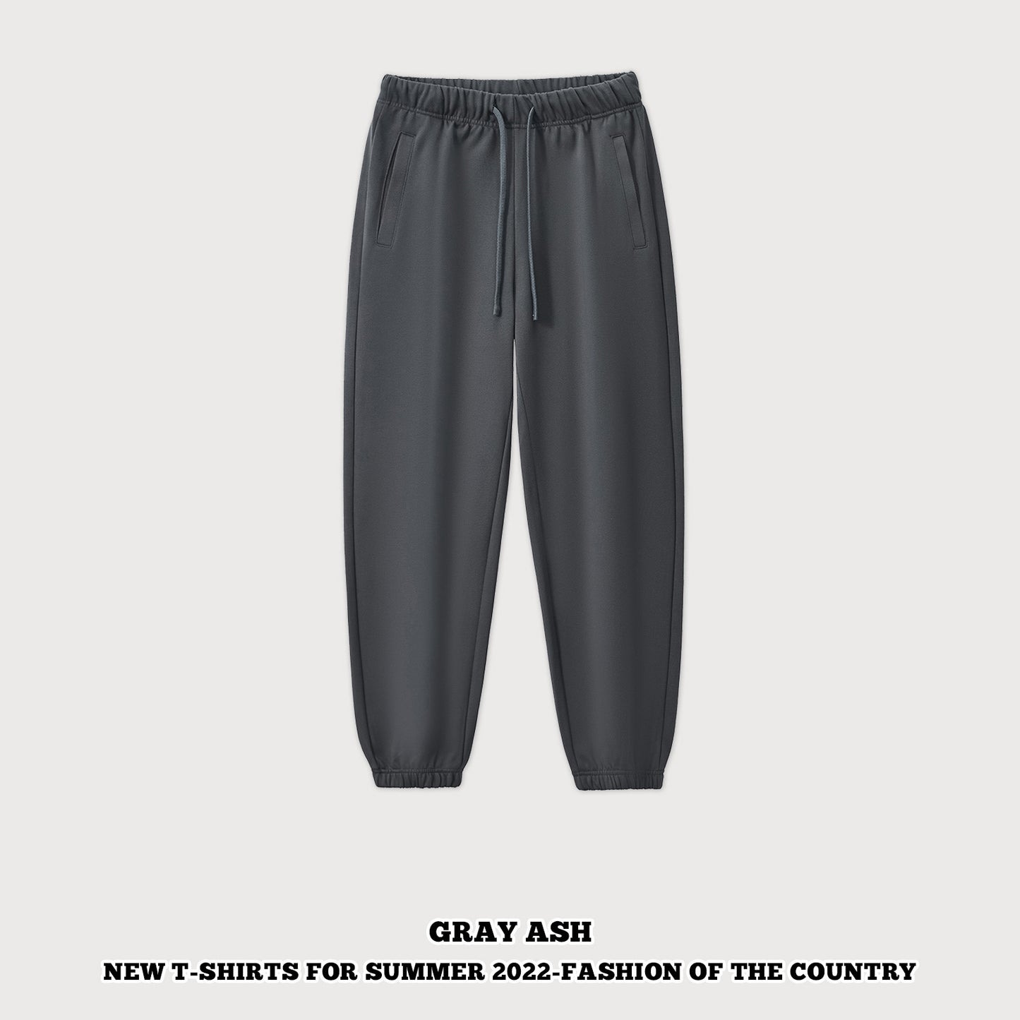 French Terry Tapered Cuff Sweatpants