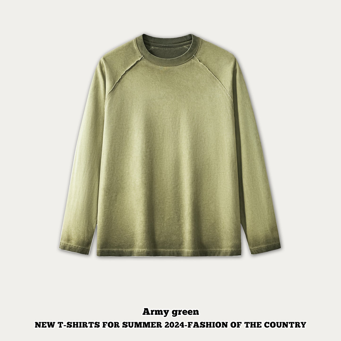 Dopamine Wash Long Sleeve Tee