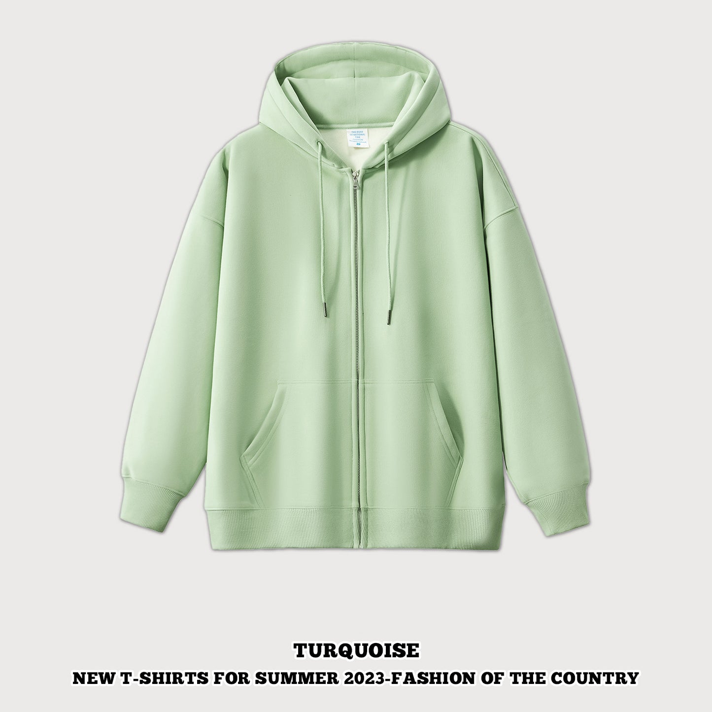 Full-Zip Polar Fleece Hoodie