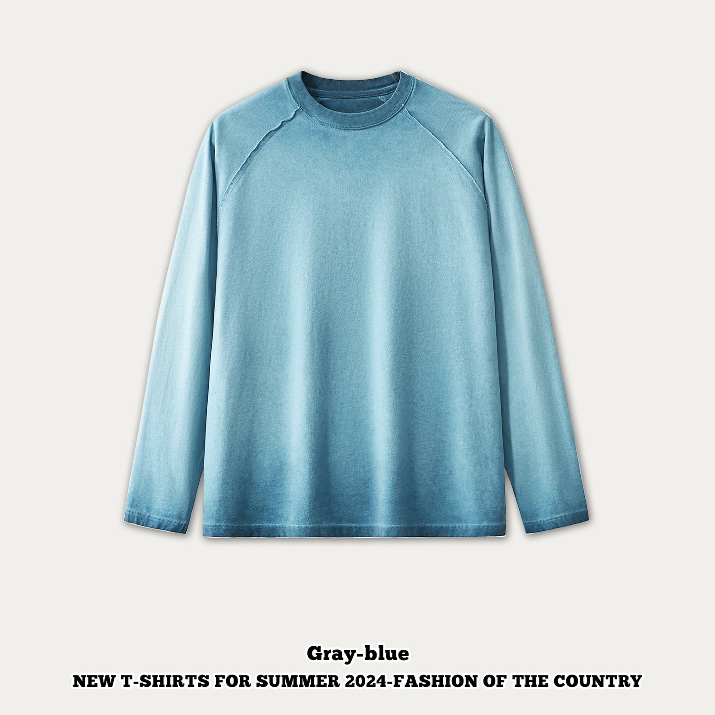Dopamine Wash Long Sleeve Tee
