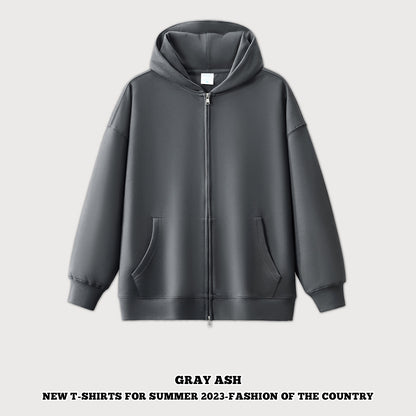 Oversized Full-Zip Hoodie