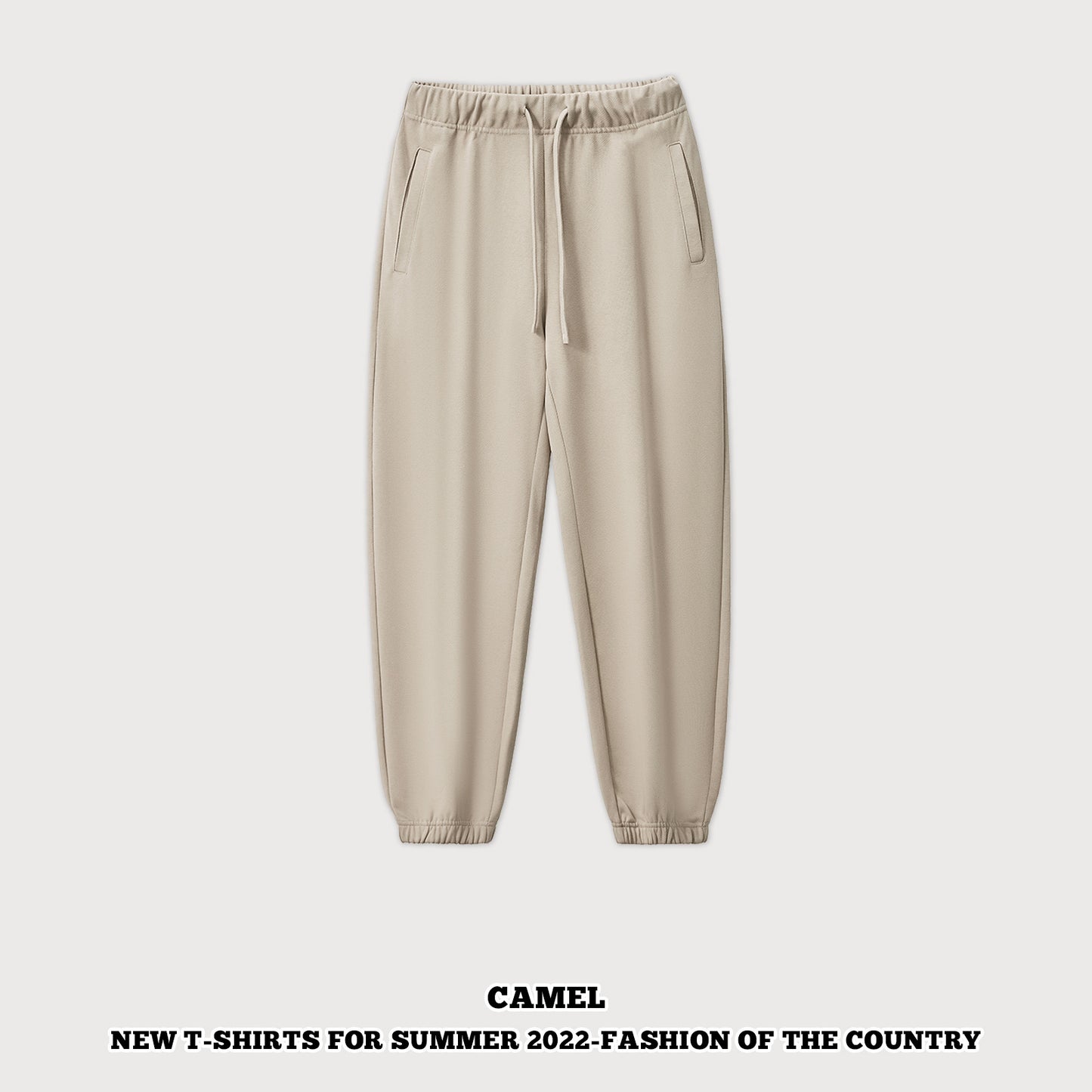 French Terry Tapered Cuff Sweatpants