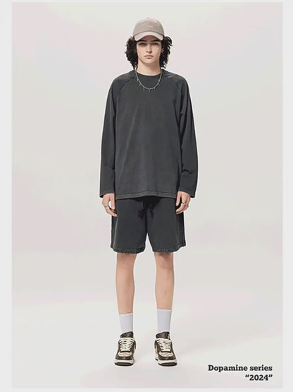 Dopamine Wash Long Sleeve Tee