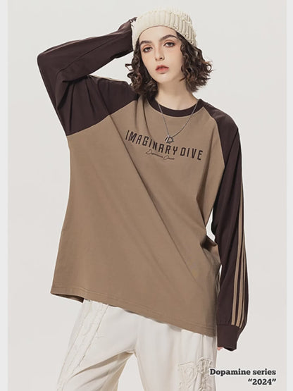 Three-Stripes Raglan Long Sleeve Tee
