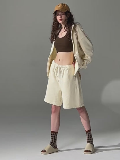 Oversized Full-Zip Hoodie